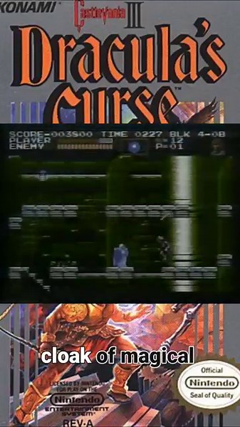 Castlevania III: Dracula's Curse TV Commercial for Nintendo Entertainment System #Nintendo #NES