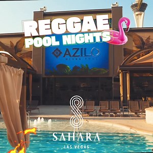76K views · 511 reactions | Join us at The All-New SAHARA AZILO Ultra Pool, Las Vegas, for Reggae Pool Nights this summer. Experience the magic of reggae music with top artists and emerging stars, creating unforgettable poolside memories. | SAHARA Las Vegas | Facebook
