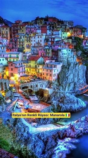 İtalya’nın Renkli Rüyası: Manarola 🇮🇹
