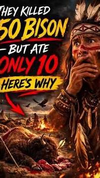 They Killed 50 Bison — But Ate Only 10. Here’s Why