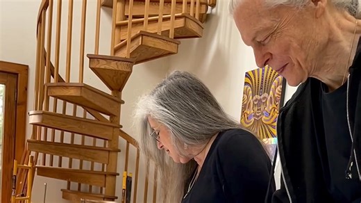 Signed Books by Alex Grey & Allyson Grey ✍ Limited quantities available✨ Explore the visionary worlds of Alex Grey & Allyson Grey through their books, the soul of their life’s work. These books delve into themes of creativity as a spiritual practice, featuring rich overviews of their iconic paintings and intimate reflections on their journey as artists, partners, and mystics. From early inspirations to the evolution of Entheon, these pages capture the story of their lives devoted to the creative