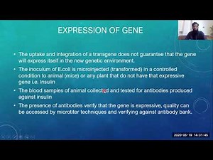 Process of Genetic Engineering III | Particle Gun delivery | Microbiological assay | Gene Silencing