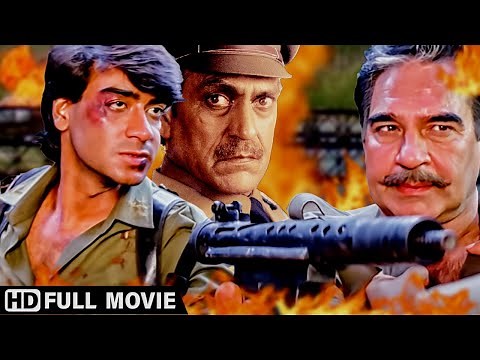Ajay Devgan - Amrish Puri | Blockbuster 90's Popular Action Movie | Full HD Movie | Hindi Movies