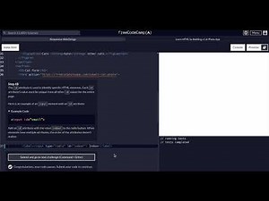 FreeCodeCamp - Responsive Web Design - Step 48 of 71 - Learn HTML by Building a Cat Photo App