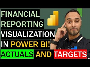 Visualizing Finance data in Power BI with Budget and Actuals! Including Daily Target P-Query Trick!