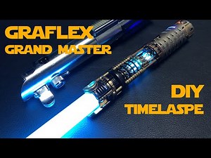 GOTH-3Designs - Graflex Grand Master - DIY Build Timelapse - Star Wars FX Lightsabers