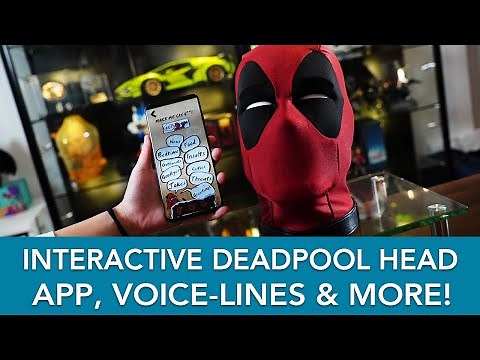 Hasbro Marvel Legends Interactive Deadpool Head | App, Voice-lines, Prank Mode, Party Mode & More!