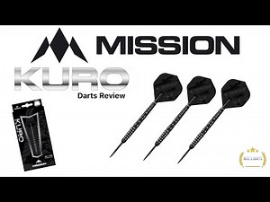 Mission Kuro Darts - Steel Tip - Black - M3 - Rear Iso-Grip Review