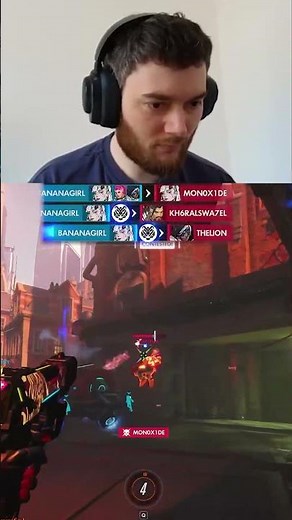 Huge Shion ult #dafran #overwatch2 #overwatch #shion