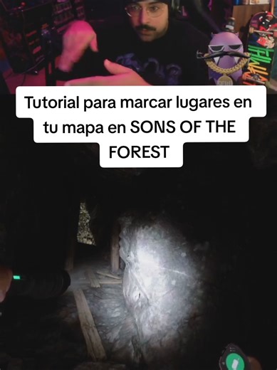 Tutorial para marcar lugares en tu mapa en SONS OF THE FOREST #SONSOFTHEFORESTGAME #SURVIVALGAME #STREAM #GAMINGONTIKTOK #SEKO