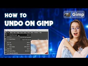How to undo on gimp 2024 (Simple Solution)