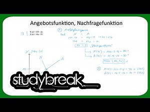 Supply function, demand function, market equilibrium | Microeconomics