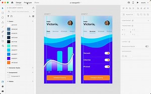 Adobe XD 中创建现代维护APP UI 设计