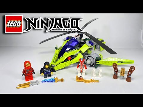 Lego NINJAGO Set 9443 Rattlecopter Review (2012)