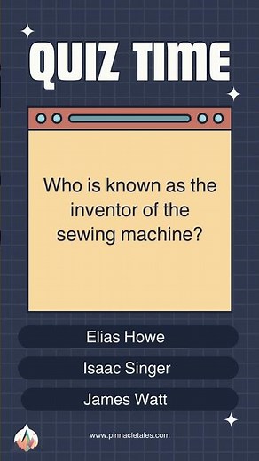 The Sewing Machine: Stitching Together a Revolution 🧵✨