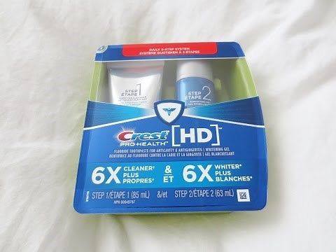 Crest Pro Health HD Toothpaste Trial & Thoughts Review!