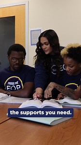 At EOP, we look beyond report cards and test scores to focus on your potential. | SUNY - The State University of New York