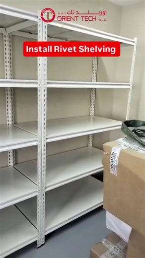 The shelving system that grows with your storage needs | Rivet Shelving | orient Tech Racking