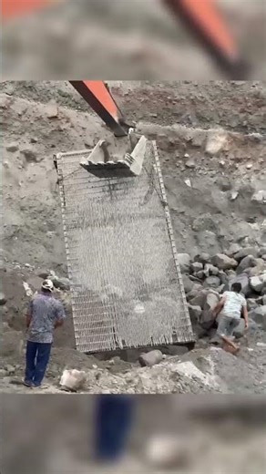 This is how sand filter being replaced #quarry #excavator #heavyequipment
