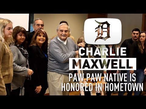 Charlie Maxwell: Paw Paw Native is Honored in Hometown