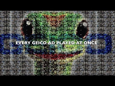 Every F*cking Geico Ad Played at Once