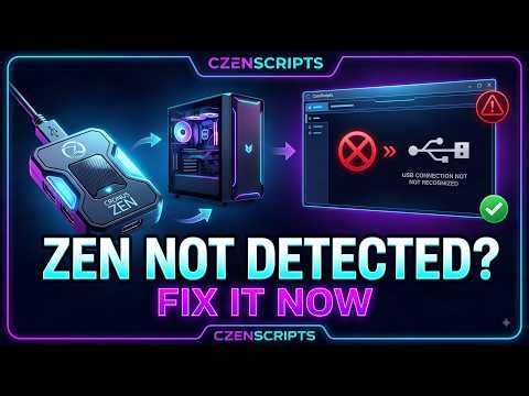 Cronus Zen Not Detected by Zen Studio? Try These Fixes (2026)