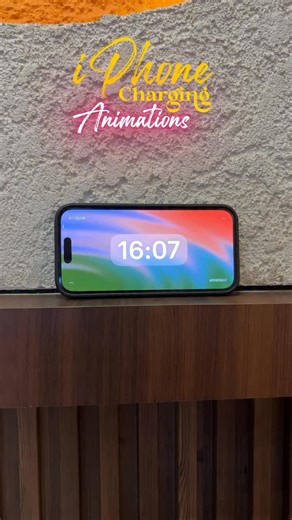 Kluvique on Instagram: "Day-10: iPhone Charging Animations . . Want to make your iPhone charging screen look cool and aesthetic? With the help of the Clocks app using iOS StandBy mode, you can easily add stylish charging animations to your iPhone without any third-party apps. This iPhone trick works perfectly on devices running iOS 17 or later. To get started, connect your iPhone to a charger and place it in landscape mode while it’s locked. Make sure StandBy Mode is enabled by going to Settings