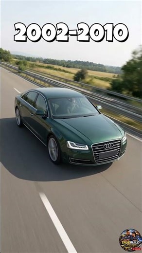 Audi A8 Evolution (1994 → 2022) 🔥 Luxury Sedan Transformation