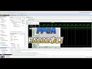 【FPGA教程案例65】硬件开发板调试5——基于RS232的串口通信,由FPGA发射数据到PC