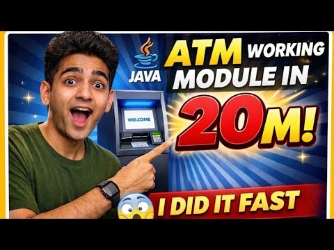 ATM working Module In Java| Java project for Beginners#java #javaproject #programming