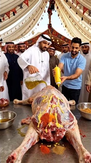 Whole Camel BBQ in Ramadan – Giant Arabian Feast Cooked Underground |Traditional Middle East Cooking