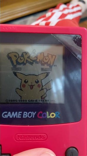 Gameboy color Pokémon special pikachu edition