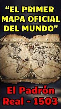 Spain created the first official and secret map of the world in 1503 🔥 #PadronReal