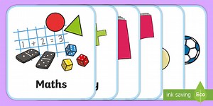 SEN Visual Timetable for School Large