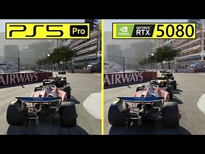 F1 25 PS5 Pro vs PC RTX 5080 4K Ultra Path Tracing Graphics Comparison #eapartner