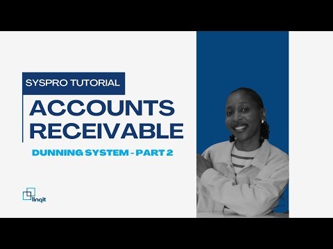 SYSPRO Accounts Receivable Dunning System Part 2
