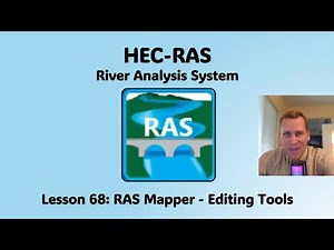 HEC RAS Lesson 68 - RAS Mapper - Editing Tools