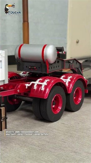 Unlock countless new gameplay with this ultra-fun 4151 AK Metal 1/14 6×6 RC tractor truck