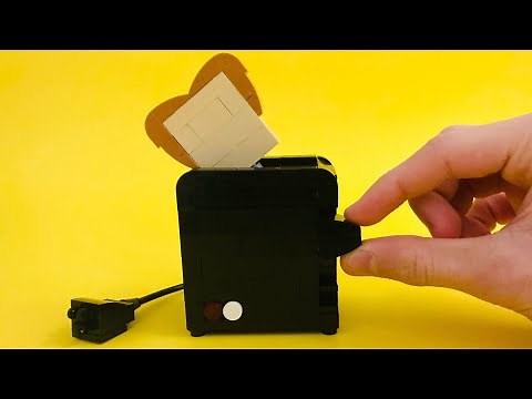 Working LEGO Toaster (Tutorial)