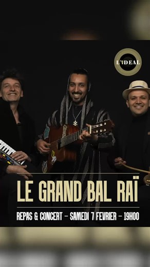 L’Idéal - salle de spectacle Lézignan-Corbières | Aude on Instagram: "ADIL SMAALI & LE GRAND BAL RAÏ Repas - Concert Repas concert oriental ou concert uniquement 19H : REPAS (réservation obligatoire) MENU: Briouates Couscous Royal Patisseries Orientales 21H: CONCERT ADIL SMAALI & LE @grand_bal_rai . 🎟️ Billetterie : Lien en bio. . #lezignan #lezignancorbières #ideal #salleidéale #aude #aude11 #salledeconcert #concertoriental #repasconcert #adilsmaali #LeGrandBalRai #live #concert #repas"