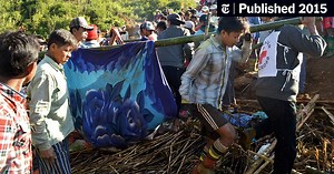 Myanmar Continues Search After Deadly Landslide at Jade Mine (Published 2015)
