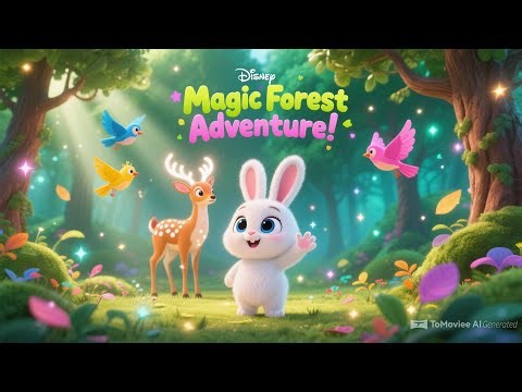 Magic Forest Adventure Song 🌈🦌 | Kids Music & Learning Fun