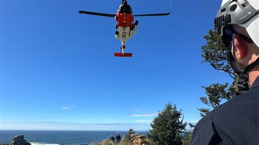 Coast Guard crew member dies after 'tragic incident' while rescuing stroke victim