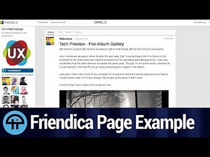 Friendica Simplicity & Personalization