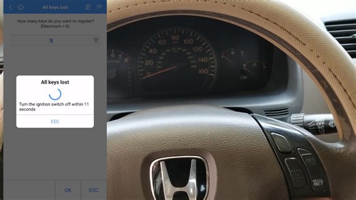 Autel AP200 Scanner How to program all keys lost 2003 - 2007 Accord How to add a key on Honda Part 6 | Neymar Modes