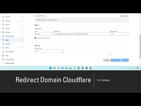 How to Redirect Domain to Another with Cloudflare