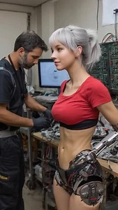 Robot girl in Lab#xdollhub#real doll#silicone doll#realistic doll#doll factoy | XDOLL HUB