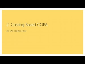 COPA-For-All: 2 - Costing Based COPA - A Deeper View