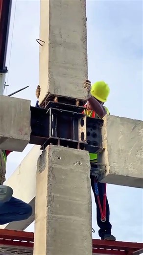 ​Precision Engineering: Assembling Precast Concrete Columns