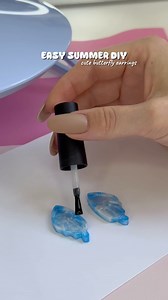 138K views · 1.3K reactions | DIY Butterfly Earrings | Easy Summer Craft 曆✨ #diy | Warmplacee | Facebook